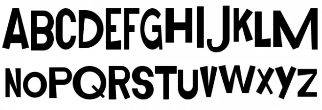 Abrade Rock Demo Font Litere mari