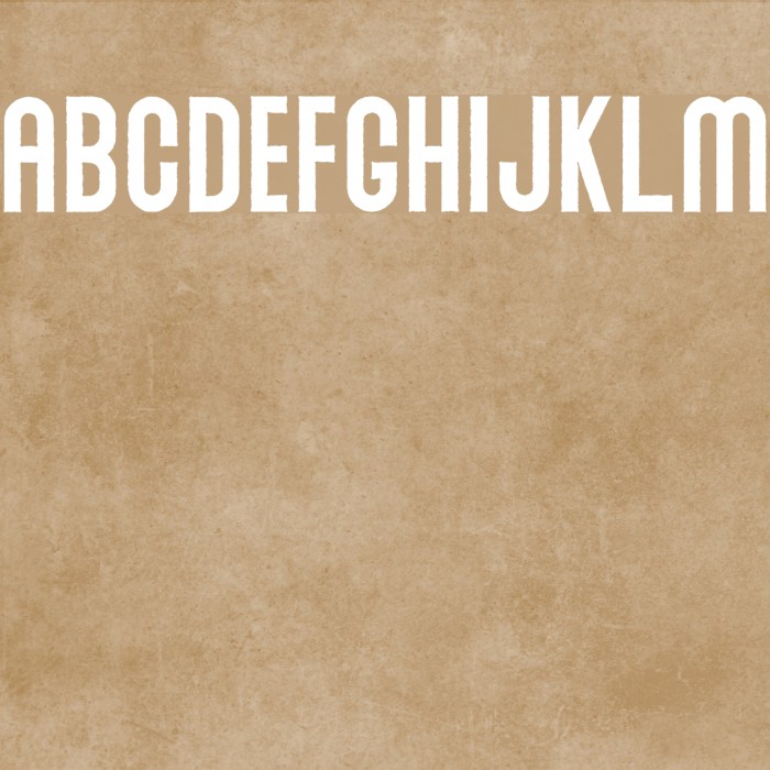 Abraham Rough Rough Font examples