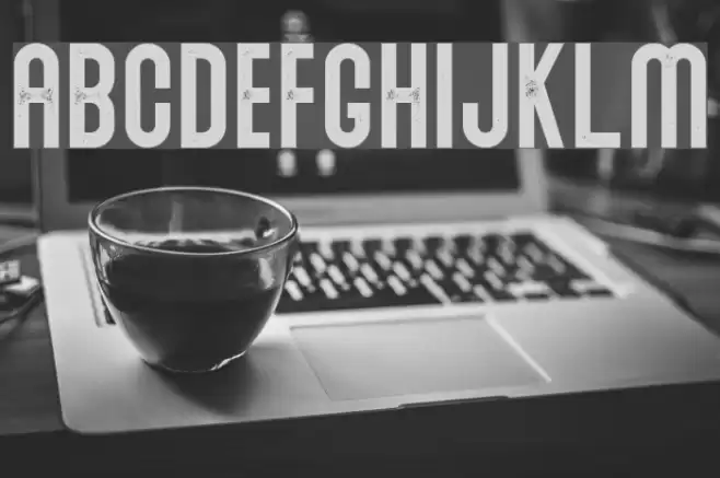 Abraham Stamp Stamp Font examples