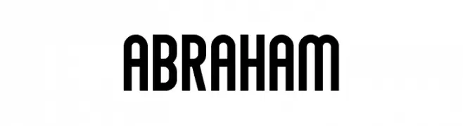 Abraham  Скачать бесплатные шрифты