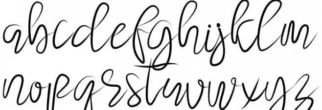 Abraham Font LOWERCASE