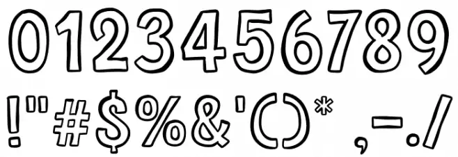 Abrakadaboom Caratteri ALTRI CARATTERI