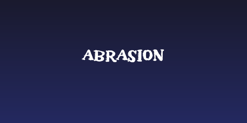 Abrasion Social Header