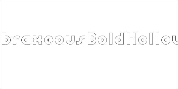 AbraxeousBoldHollow Logo