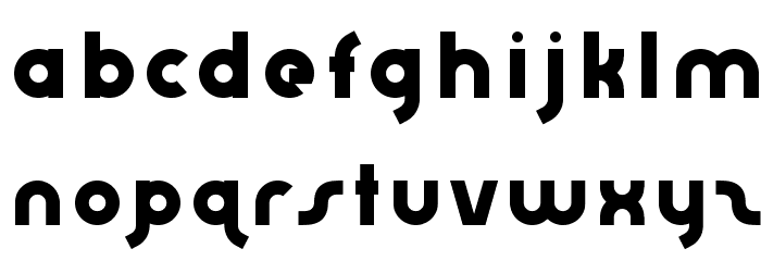 AbraxeousThin Font LOWERCASE