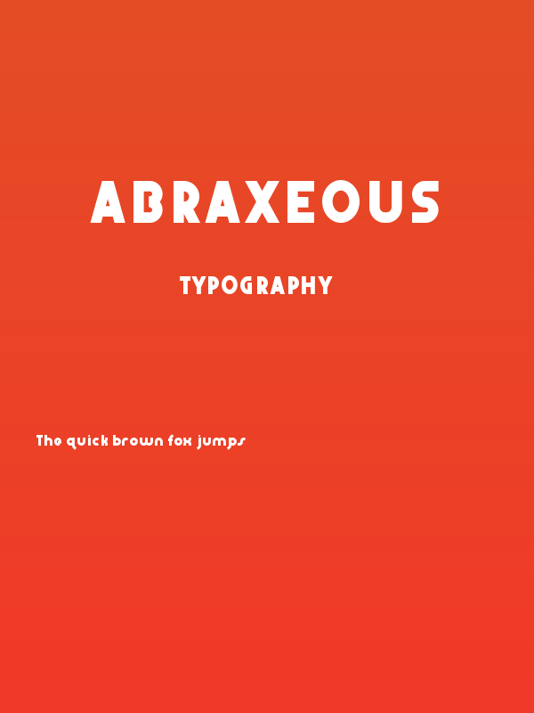 Abraxeous Poster