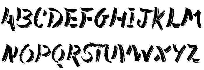 Abreviater Font LOWERCASE