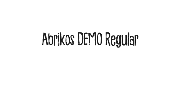 Abrikos DEMO Regular Logo