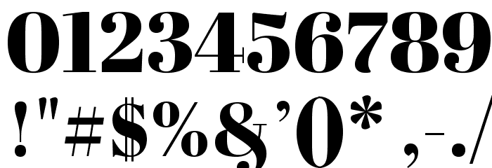 AbrilFatface-Regular Font OTHER CHARS