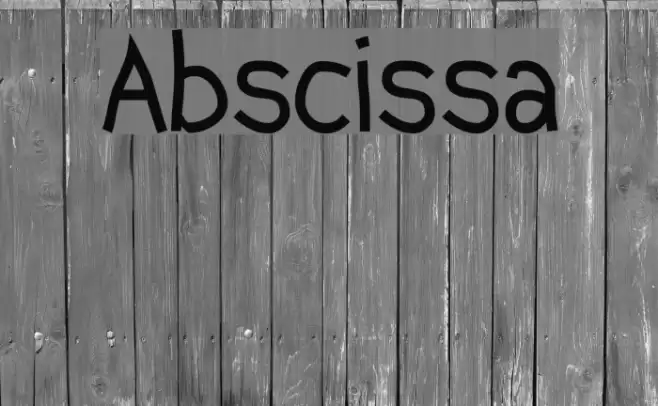 Abscissa Polices examples