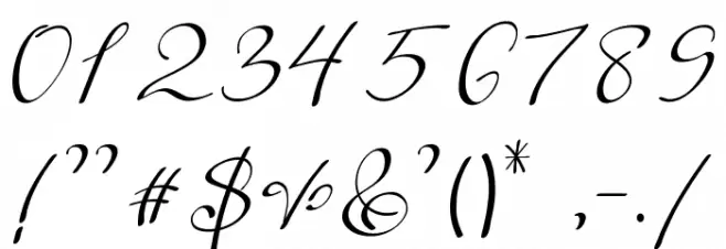 Absence Font OTHER CHARS