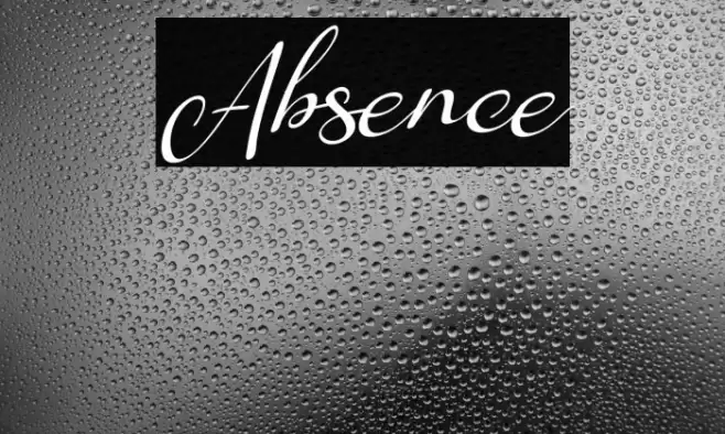 Absence Font examples