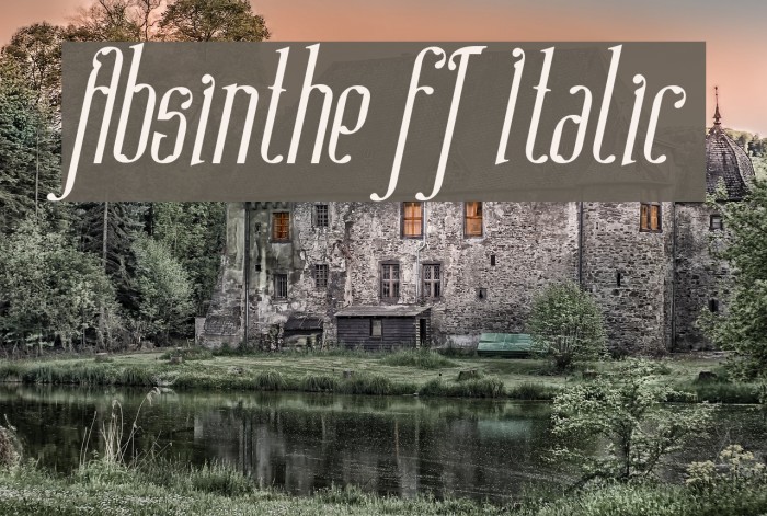 Absinthe FT Italic Example 3