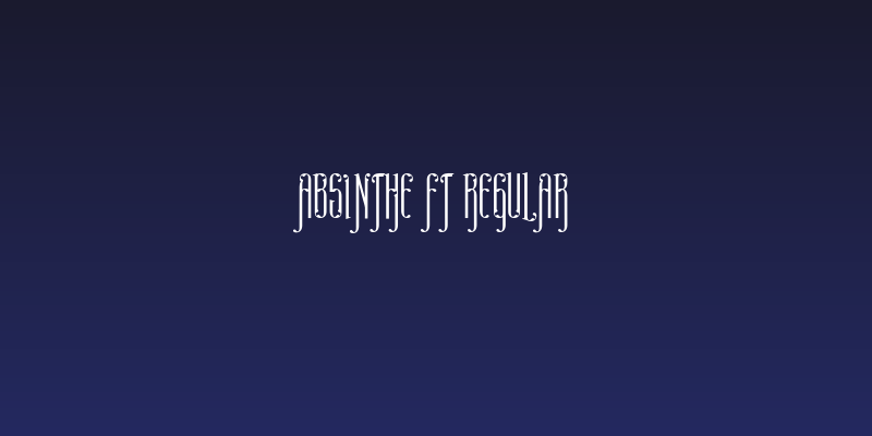 Absinthe FT Regular Social Header