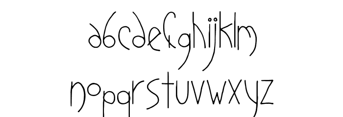Absinthe Font LOWERCASE