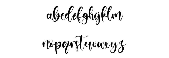 Absollute Font LOWERCASE