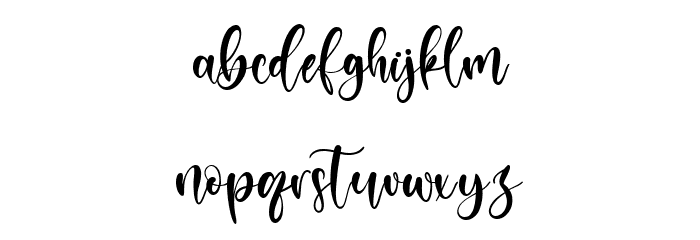 Absollute Font LOWERCASE
