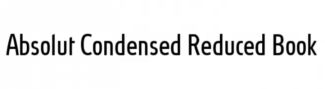 Absolut Condensed Reduced Book  لخطوط تنزيل