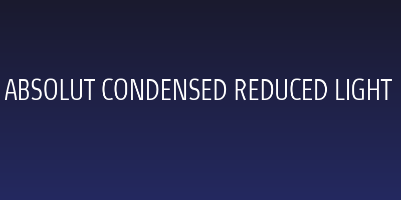 Absolut Condensed Reduced Light Social Header