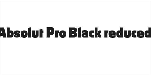 Absolut Pro Black reduced Logo