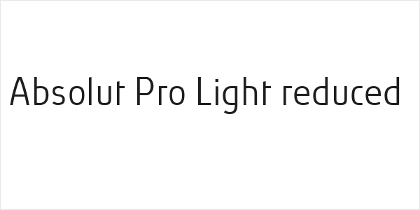 Absolut Pro Light reduced Logo