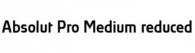 Absolut Pro Medium reduced  baixar fontes gratis