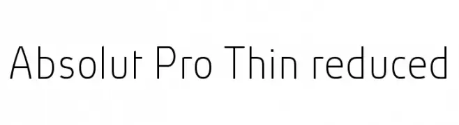 Absolut Pro Thin reduced  baixar fontes gratis