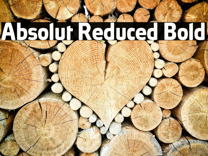 Absolut Reduced Bold Example 1
