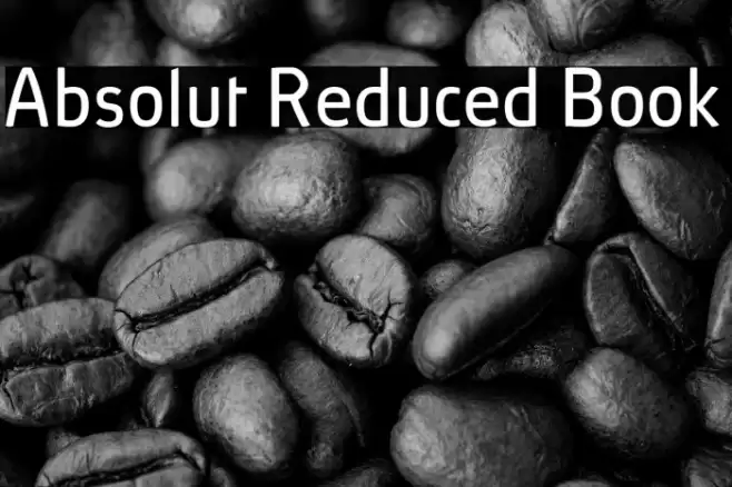 Absolut Reduced Book Шрифта examples