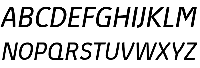 Absolut Reduced Italic Font OTHER CHARS