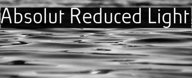Absolut Reduced Light Example 2