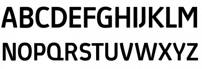 Absolut Reduced Medium Font Litere mari