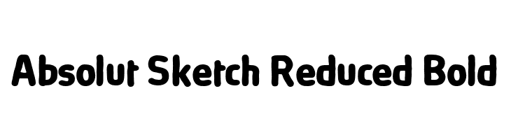Absolut Sketch Reduced Bold  免费字体下载
