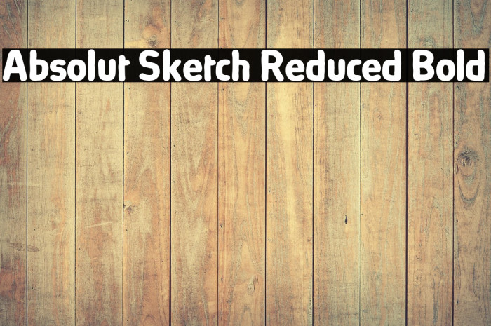 Absolut Sketch Reduced Bold Example 2