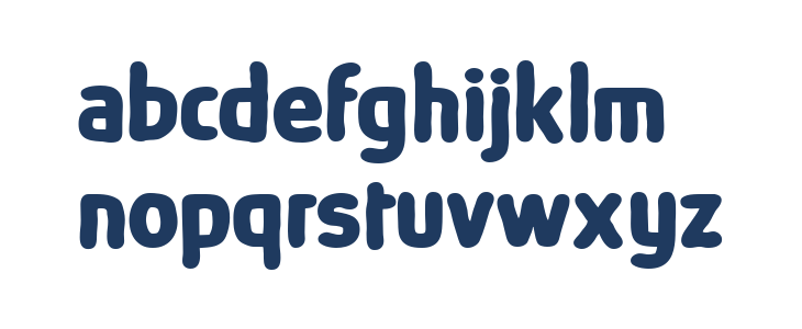 Absolut Sketch Reduced Bold Lowercase