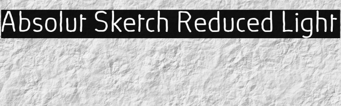 Absolut Sketch Reduced Light Example 3