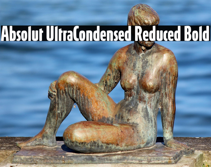 Absolut UltraCondensed Reduced Bold Example 2