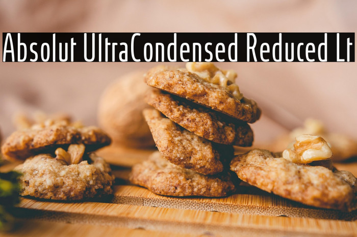 Absolut UltraCondensed Reduced Lt Example 3