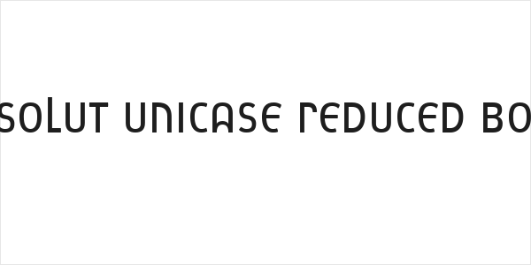 Absolut Unicase Reduced Book Logo