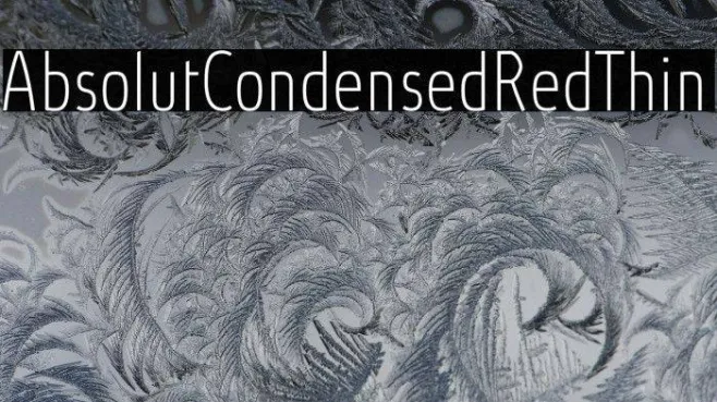 AbsolutCondensedRed-Thin Example 3