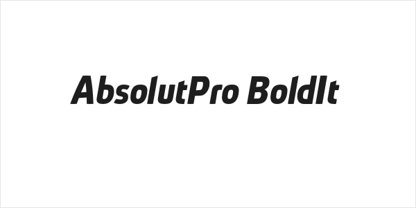 AbsolutPro-BoldIt Logo