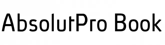 AbsolutPro-Book  Fuentes Gratis Descargar
