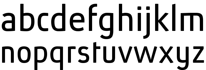 AbsolutPro-Book Font LOWERCASE
