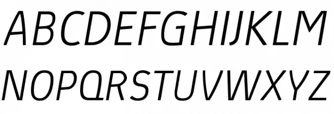 AbsolutPro-LightIt Schriftart Groß