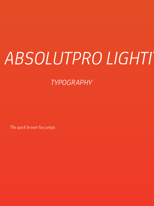 AbsolutPro-LightIt Poster