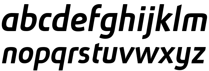AbsolutPro-MediumIt Font LOWERCASE