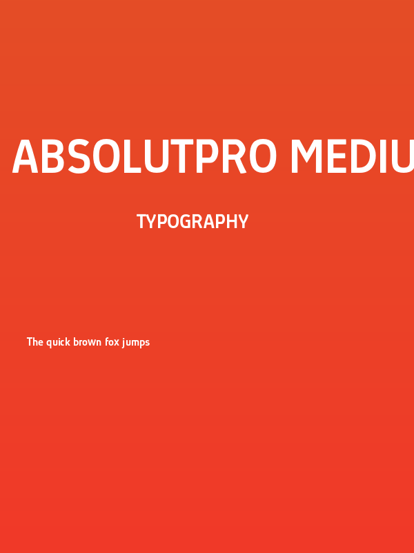 AbsolutPro-Medium Poster