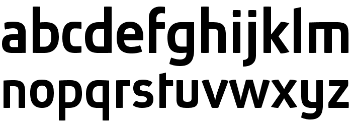 AbsolutPro-Medium Font LOWERCASE