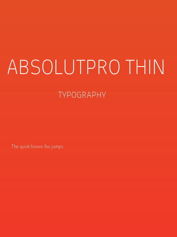 AbsolutPro-Thin Poster