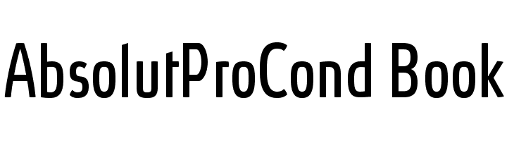 AbsolutProCond-Book Fonte